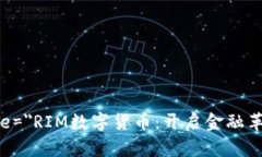ström title=＂RIM数字货币：开启金融革命的新纪元